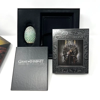 Game of Thrones Box Set Season 1 with Dragon Egg and Collector Case - Image 1 of 4