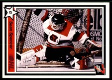 1990-91 7TH INNING SKETCH OHL SEAN SPENCER OTTAWA 67'S #97