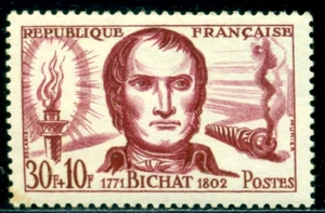 1959  Xavier Bichat,anatomist,physiologist,histology,Medicine,France,1255,MNH - Picture 1 of 2