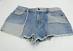 Hollister Patch work High Rise Vintage Short Size 13 W 31 - Picture 1 of 3