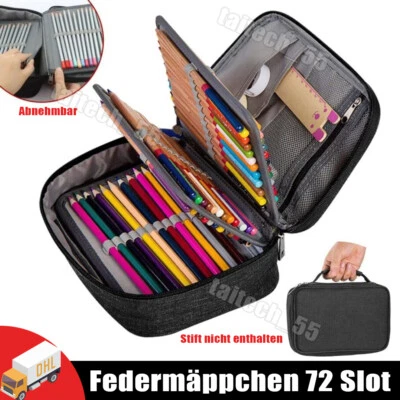 MARKENLOS Federtasche Federmäppchen Federmappe Schüleretui Bleistift Bag Große Kapazität~