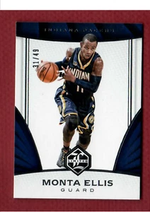 2016-17 Limited Monta Ellis Silver Parallel Serial #'d 31/49! Pacers! - Bild 1 von 1