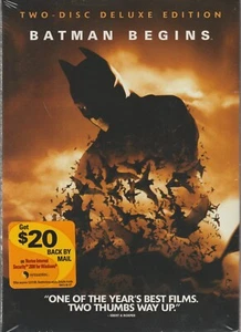 Batman begins - 2 Disc Deluxe Edition - New Sealed in Plastic - Picture 1 of 2