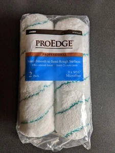 LINZER PROEDGE PROFESSIONAL 9X9/16" MICROFIBER PAINT ROLLERS. 2 Pack. New Sealed - Picture 1 of 4
