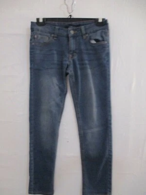 Yaso 14 Embroidered Pocket Straight Leg Modern Blue Jeans - Image 1 of 4