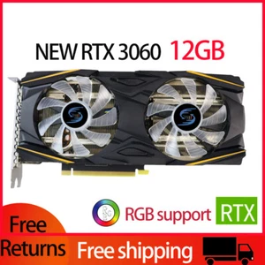 RTX 3060 12GB GDDR6 Graphics Card GPU PH-RTX3060-12G/VGA Computer Part - Picture 1 of 24