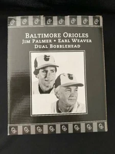 Jim Palmer Earl Weaver Baltimore Orioles Hall of Fame 2004 DUAL Bobblehead NEUWERTIG - Bild 1 von 6