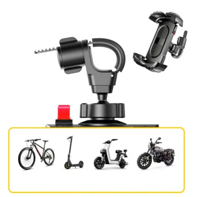Bicycle Motorcycle MTB Bike Handlebar Phone Mount Holder for iPhone 16/15/14 Pro - Image 1 of 4