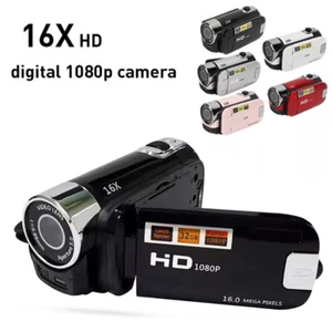 1080P 16MP HD Camcorder Digital Video Camera TFT LCD 16X Zoom DV AV Night Vision - Picture 1 of 26
