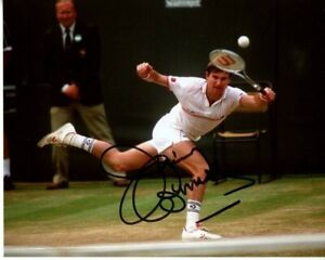 JIMMY CONNORS Signed 8X10 TENNIS Photo w/ Hologram COA