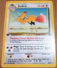 Dodri 34/64 - Uncommon-Jungle - 1999 - 1. Edition Card B-English-MINT