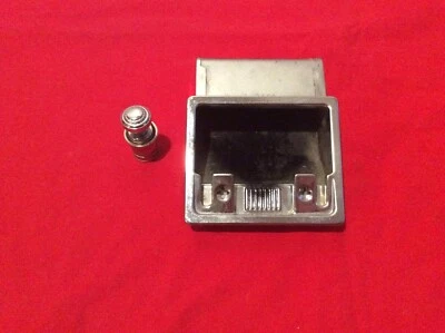 1979-1985 Cadillac Eldorado Dash Ashtray Insert Chrome L13460 + Lighter - Image 1 of 4