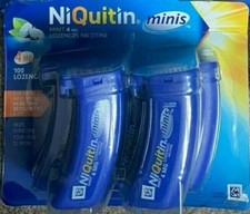 NIQUITIN MINIS 4mg Mint Lozenges X 100