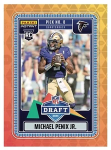 2024 Panini Instant #14 Michael Penix Jr NFL Draft Night #8 Pick RC Rookie 🔥 - Picture 1 of 2