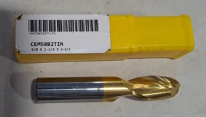 Fresadora de extremo de carburo Primate CEM58B2TIN 5/8" diámetro 1-1/4" corte 3-1/2" 158 - Imagen 1 de 3