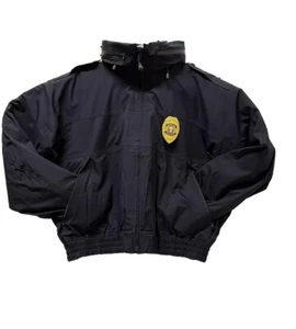 Law Enforcement Waterproof,Breathable, Seam Sealed Jacket & Fleece Liner (Sz:LR) - Picture 1 of 8