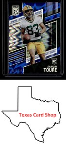 2022 Donruss Elite Blue 184 Samori Toure  Green Bay Packers 398/499