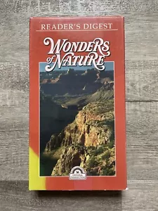 Wonders of Nature Readers Digest 1993 VHS Tape Great Wonders Of The World - Picture 1 of 4