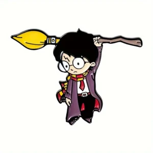 Harry Potter - Enamel & Metal Badge - Pin - Free Post - Picture 1 of 5