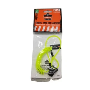 Nuevo sombrero duro calamares verde neón cordones 2LBS modelo 3158 - Imagen 1 de 2