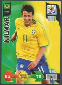 PANINI WORLD CUP SOUTH AFRICA 2010-BRAZIL-ADRENALYN XL-NILMAR - Picture 1 of 1