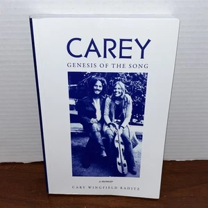 Signed - Carey : Genesis of the Song - Cary Raditz (2023 PB) Joni Mitchell Good - Picture 1 of 12