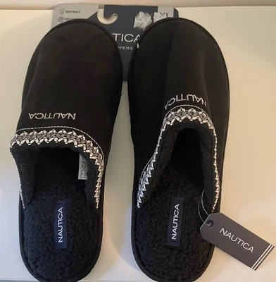 Zapatilla para hombre Nautica 13 GUYOT interior exterior azul marino forro de piel sintética nueva 362431 Foto 1 de 4