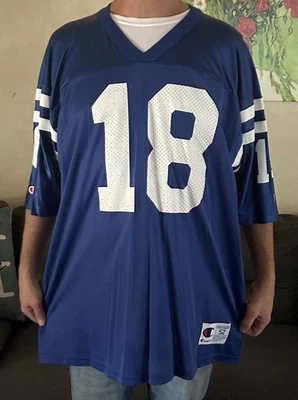 Camiseta deportiva vintage de los Peyton Manning Indianapolis Colts de Champion Foto 1 de 3