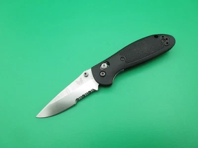 Cuchillo de Bolsillo Plegable Benchmade 556 Mini Griptilian Mel Pardue Combo Borde 154CM Foto 1 de 4