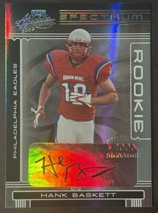 2006 Absolute Memorabilia Spectrum Auto Hank Baskett RC Rookie 2/76 #173 Eagles - Picture 1 of 3