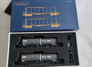 * Van Biervliet Spur H0 * 81037 * Kesselwagen Set * 2.teilg.* GATX * TOP (OVP) - Bild 1 von 16