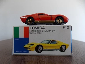 327 Tomica Blue Box Made In Japan T26 Foreign Car Series Lamborghini Miura Sv Do - Picture 1 of 9