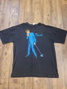 Vintage Rod Stewart Shirt Herren XL schwarz 1998 All Rod All Night Tour Musik 90er - Bild 1 von 4