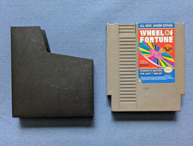 Wheel of Fortune Junior Edition Nintendo Entertainment System NES, 1989 Tested