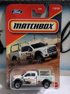 Camión de contratista Ford F-150 2015 Matchbox 1:64 Camion d'Entrepreneur - Imagen 1 de 1