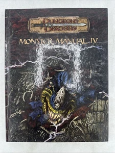 Dungeons and Dragons 3.5E Core Rules Supplement Monster Manual IV / 4 Rare - Picture 1 of 18