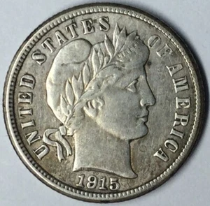 1914 10C Barber Dime AU Uncertified # - Bild 1 von 2