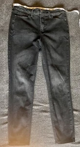 Old Navy Rockstar Super Skinny Extra High Rise Denim Jeans Damengröße 14 schwarz - Bild 1 von 5