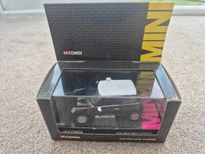 1/36 CORGI CLASSICS THE NEW MINI COOPER BLACK DIECAST MODEL CAR CC86503 - Picture 1 of 4