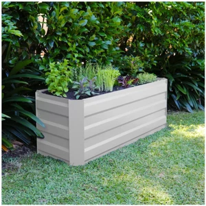 Greenlife Slimline Garden Bed & Greenhouse Cover 120 x 45 x 45cm White - Picture 1 of 7
