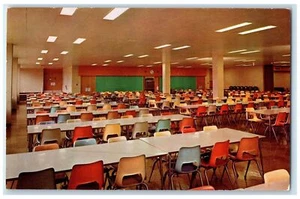 c1960's Wisconsin Lutheran High School Cafeteria Milwaukee Wisconsin WI Postcard - Picture 1 of 2