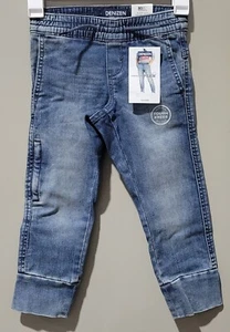 Levi's Denizen Boys' Size 5 Denim Jogger Jeans w/ Elastic Waist & Drawstring - Picture 1 of 6