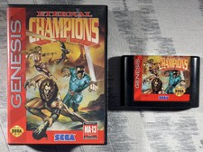 Eternal Champions (Sega Genesis, 1991) with Case