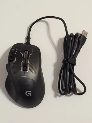 Logitech G700s Rechargeable Gaming Mouse with Cord - TESTED WORKS - No Dongle - Image 1 of 4