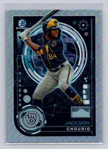 2024 Bowman #BAI-16 Jackson Chourio - Bowman A.I.- Milwaukee Brewers - Bild 1 von 2