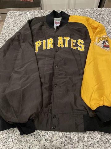 Vintage Starter Diamond Collection Dugout Jacket 2XL Made In The USA Pirates Cover
