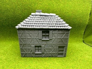 HO scale English Cottage Two Story 1:87 scale 3D print - Picture 1 of 5
