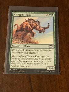 Magic the Gathering 2015 Charging Rhino - Picture 1 of 2