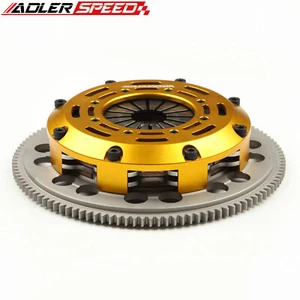 ADLERSPEED RACE TWIN DISC CLUTCH FOR 01-03 MAZDA PROTEGE MAZDASPEED TURBO MEDIUM - Picture 1 of 6