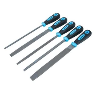 Juego de limas con mango de agarre suave BlueSpot Tools, 5 piezas B/S22654 - Imagen 1 de 1